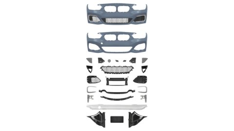 Zderzak BMW 1 F20 F21 Facelift Przód PDC SRA