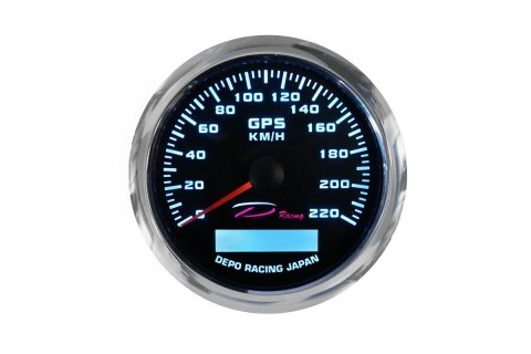 Zegar Depo 85mm - Prędkościomierz