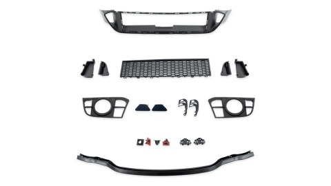 Akcesoria zderzaka BMW 5 F10 F11 Przód Kratki