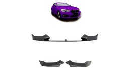 Dokładka BMW 1 F20 F21 Facelift Zderzak Przód Carbon Look