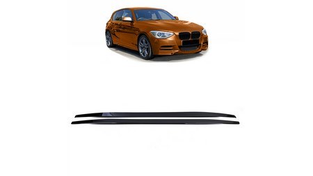 Dokładka BMW 1 F20 F21 Progi Gloss Black