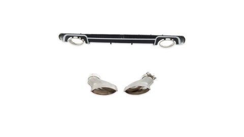 Dyfuzor Audi A3 8V Tył z końcówkami