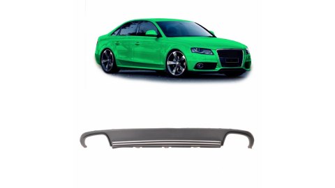 Dyfuzor Audi A4 B8 Tył z końcówkami