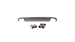 Dyfuzor Audi A4 B8 Tył z końcówkami