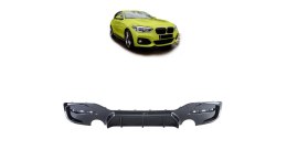 Dyfuzor BMW 1 F20 F21 Facelift Tył Gloss Black