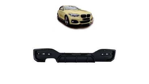 Dyfuzor BMW 1 F20 F21 Facelift Tył Gloss Black