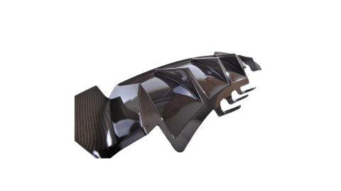 Dyfuzor BMW 5 F10 F11 Tył Carbon Look
