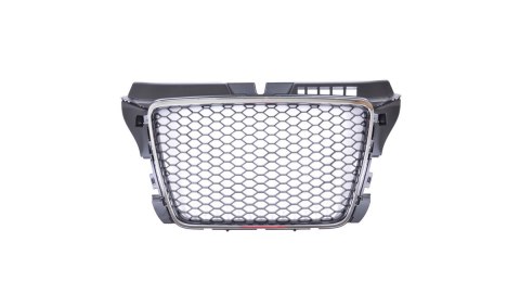 Grill Audi A3 8P Facelift Chrome & Black