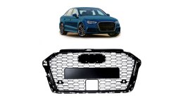 Grill Audi A3 8V Facelift Gloss Black