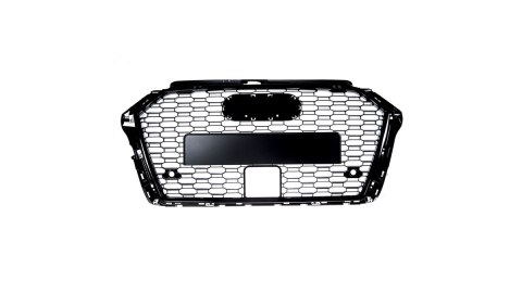 Grill Audi A3 8V Facelift Gloss Black