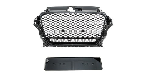 Grill Audi A3 8V Gloss Black