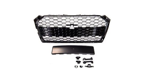 Grill Audi A5 F5 Gloss Black