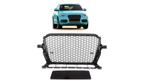 Grill Audi Q5 8R Facelift Gloss Black