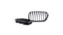 Grill BMW 1 F20 F21 Facelift pojedyncze żeberka Matt Black