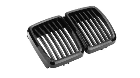 Grill BMW 3 E30 pojedyncze żeberka Gloss Black