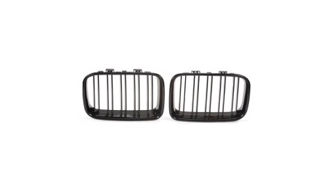 Grill BMW 3 E36 Facelift Compact podwójne żeberka Gloss Black