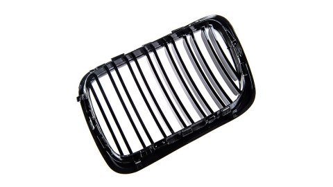 Grill BMW 3 E36 Facelift Compact podwójne żeberka Gloss Black