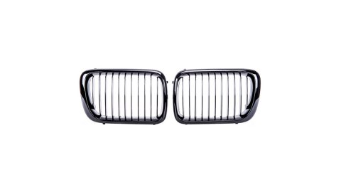 Grill BMW 3 E36 Facelift Compact pojedyncze żeberka Gloss Black