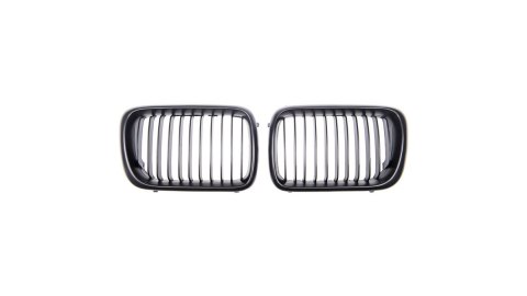Grill BMW 3 E36 Facelift Compact pojedyncze żeberka Matt Black