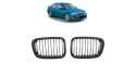 Grill BMW 3 E46 Compact pojedyncze żeberka Matt Black
