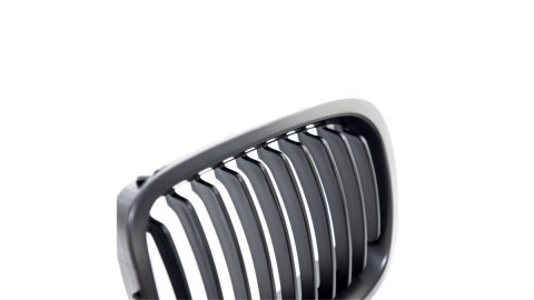 Grill BMW 3 E46 Compact pojedyncze żeberka Matt Black