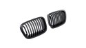 Grill BMW 3 E46 Compact pojedyncze żeberka Matt Black
