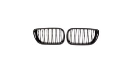 Grill BMW 3 E46 Facelift Compact podwójne żeberka Gloss Black