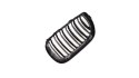 Grill BMW 3 E46 Facelift Compact podwójne żeberka Gloss Black