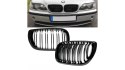 Grill BMW 3 E46 Facelift Compact podwójne żeberka Gloss Black