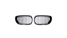 Grill BMW 3 E46 Facelift pojedyncze żeberka Gloss Black