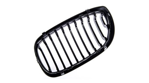 Grill BMW 3 E46 Facelift pojedyncze żeberka Gloss Black