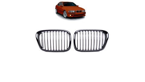 Grill BMW 5 E39 pojedyncze żeberka Gloss Black