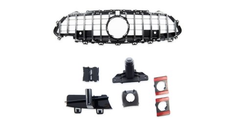 Grill Mercedes-Benz CLS C257 GT Chrome & Black Camera