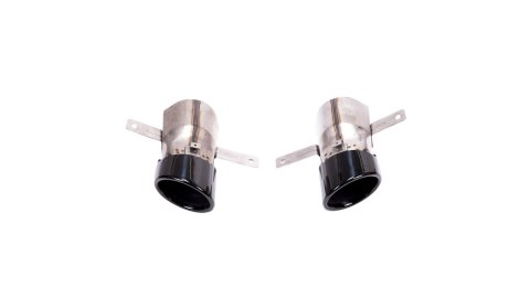 Końcówki tłumika Black Single MERCEDES A-Class V177 W177 CLA C118 X118 GLA H247 GLB X247 2018-obecnie