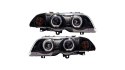 Lampy BMW 3 E46 Przód Black