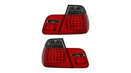 Lampy BMW 3 E46 Tył LED Red-Smoke