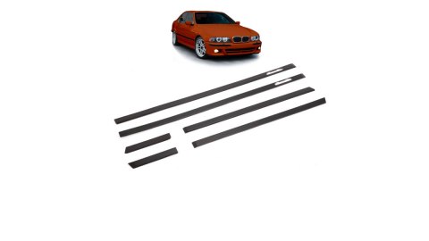 Listwy BMW 5 E39 Bok 6szt. Black