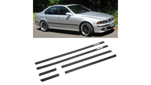 Listwy BMW 5 E39 Bok 6szt. Black