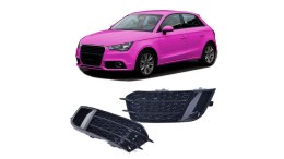 Ramka halogenów Audi A1 8X Gloss Black