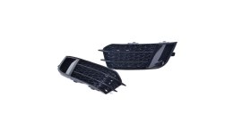 Ramka halogenów Audi A1 8X Gloss Black