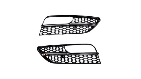 Ramka halogenów Audi A3 8V Chrome Black