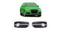 Ramka halogenów Audi Q3 8U Chrome Black