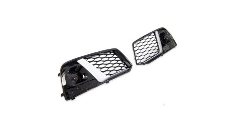 Ramka halogenów Audi Q5 FY Silver