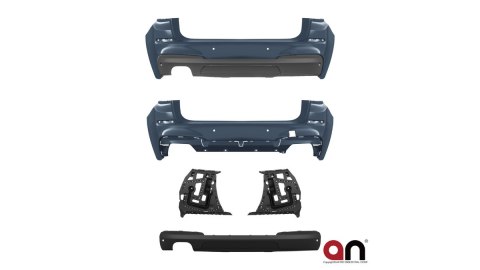 Zderzak BMW 5 F07 Tył z dyfuzorem