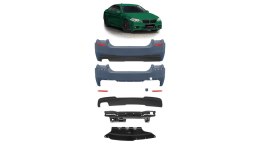 Zderzak BMW 5 F10 Tył z dyfuzorem