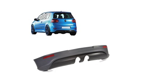Zderzak Volkswagen Golf V Tył z dyfuzorem