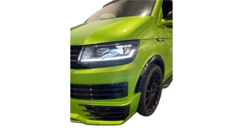 Zderzak Volkswagen Transporter T6 Przód Gloss Black