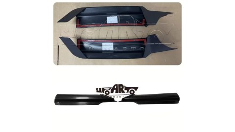 Dokładka BMW 3 E90 E91 Zderzak Przód Carbon Look