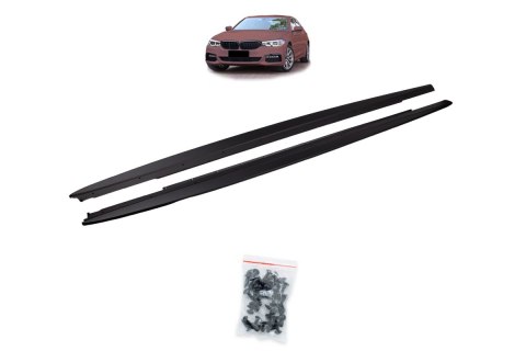 Dokładka BMW 5 G30 G31 Progi Matt Black