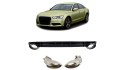 Dyfuzor Audi A6 C7 Tył Carbon Look